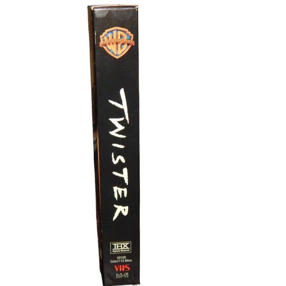 TWISTER vintage VHS in original paper case Helen Hunt Bill Paxton Warner Bros. - Picture 5 of 6